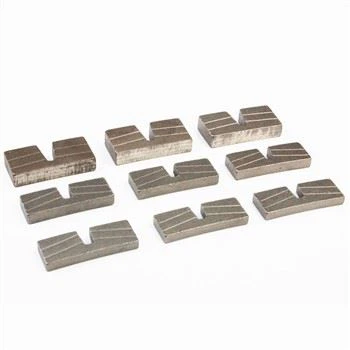 Diamantsegment U-form slitsad
